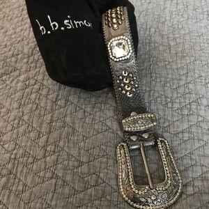 BB Simon leather belt